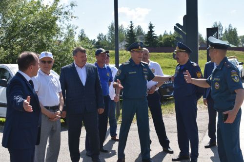 Чутеевская добровольная команда пожарной охраны - лучшая в республике