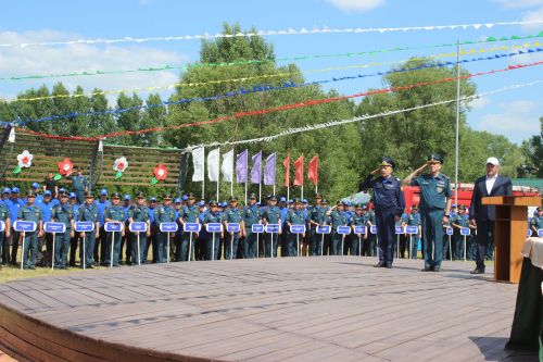 Чутеевская добровольная команда пожарной охраны - лучшая в республике