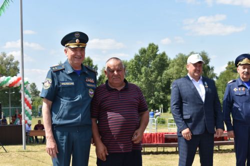 Чутеевская добровольная команда пожарной охраны - лучшая в республике