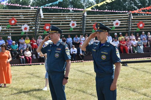 Чутеевская добровольная команда пожарной охраны - лучшая в республике