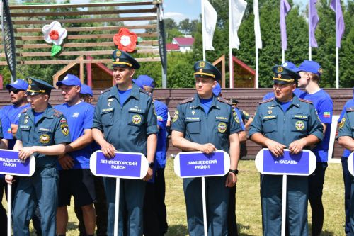 Чутеевская добровольная команда пожарной охраны - лучшая в республике