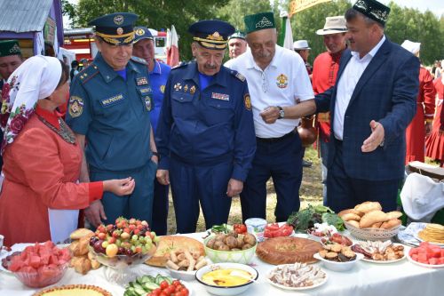Чутеевская добровольная команда пожарной охраны - лучшая в республике