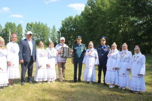 Чутеевская добровольная команда пожарной охраны - лучшая в республике