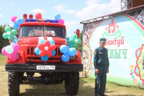 Чутеевская добровольная команда пожарной охраны - лучшая в республике