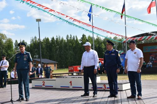 Чутеевская добровольная команда пожарной охраны - лучшая в республике