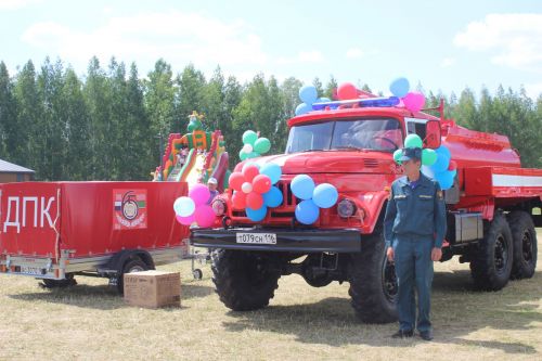 Чутеевская добровольная команда пожарной охраны - лучшая в республике