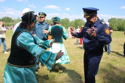Чутеевская добровольная команда пожарной охраны - лучшая в республике
