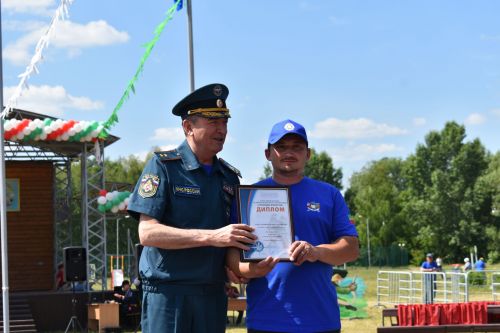 Чутеевская добровольная команда пожарной охраны - лучшая в республике