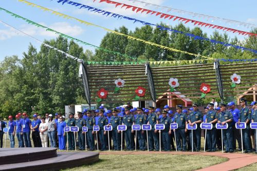 Чутеевская добровольная команда пожарной охраны - лучшая в республике