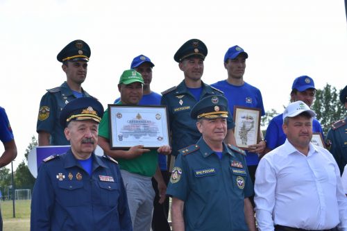 Чутеевская добровольная команда пожарной охраны - лучшая в республике