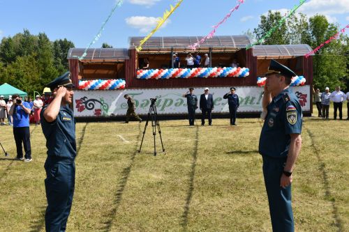Чутеевская добровольная команда пожарной охраны - лучшая в республике