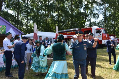 Чутеевская добровольная команда пожарной охраны - лучшая в республике
