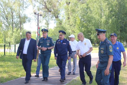 Чутеевская добровольная команда пожарной охраны - лучшая в республике