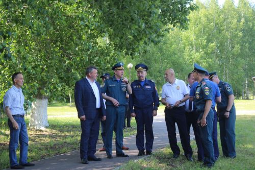 Чутеевская добровольная команда пожарной охраны - лучшая в республике