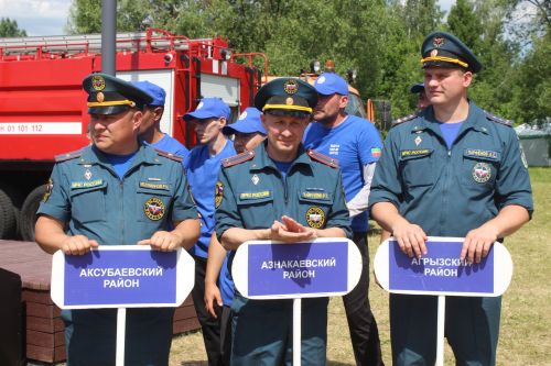 Чутеевская добровольная команда пожарной охраны - лучшая в республике
