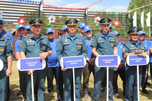 Чутеевская добровольная команда пожарной охраны - лучшая в республике
