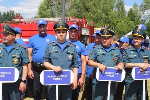 Чутеевская добровольная команда пожарной охраны - лучшая в республике
