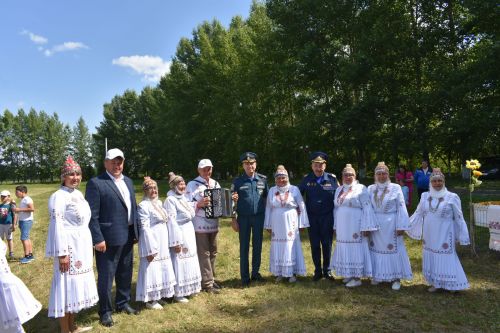 Чутеевская добровольная команда пожарной охраны - лучшая в республике