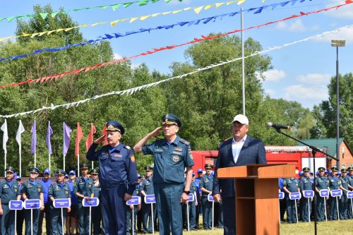 Чутеевская добровольная команда пожарной охраны - лучшая в республике