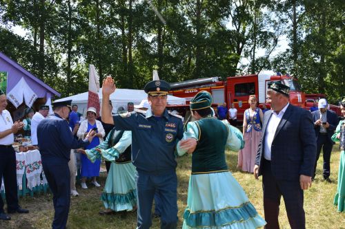 Чутеевская добровольная команда пожарной охраны - лучшая в республике
