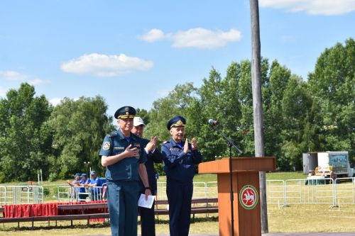 Чутеевская добровольная команда пожарной охраны - лучшая в республике