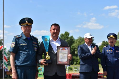 Чутеевская добровольная команда пожарной охраны - лучшая в республике