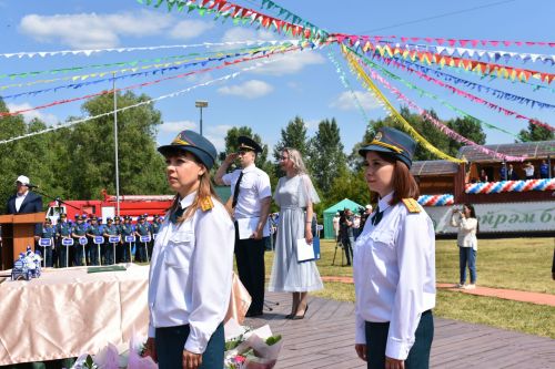 Чутеевская добровольная команда пожарной охраны - лучшая в республике