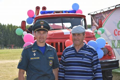 Чутеевская добровольная команда пожарной охраны - лучшая в республике