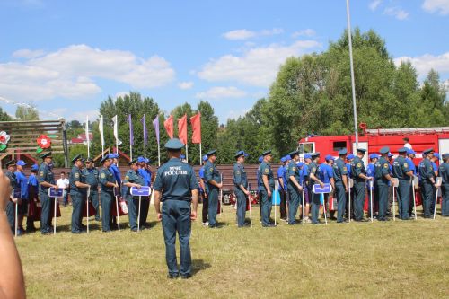 Чутеевская добровольная команда пожарной охраны - лучшая в республике