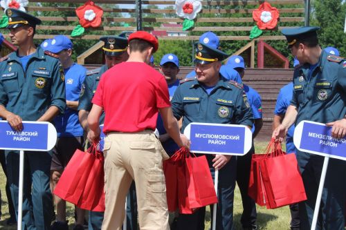 Чутеевская добровольная команда пожарной охраны - лучшая в республике