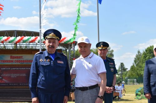 Чутеевская добровольная команда пожарной охраны - лучшая в республике