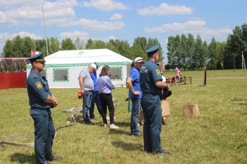Чутеевская добровольная команда пожарной охраны - лучшая в республике