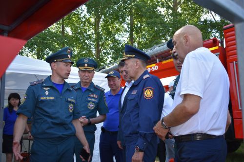 Чутеевская добровольная команда пожарной охраны - лучшая в республике