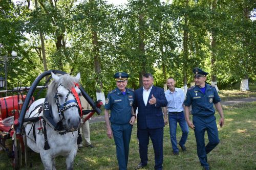 Чутеевская добровольная команда пожарной охраны - лучшая в республике