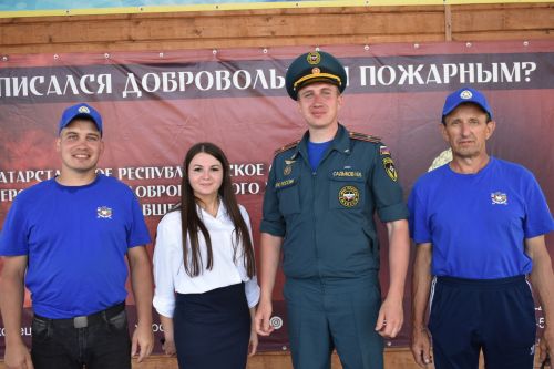 Чутеевская добровольная команда пожарной охраны - лучшая в республике