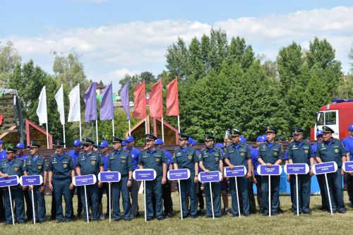 Чутеевская добровольная команда пожарной охраны - лучшая в республике