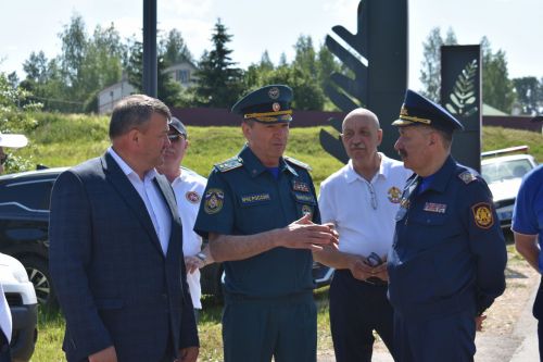 Чутеевская добровольная команда пожарной охраны - лучшая в республике