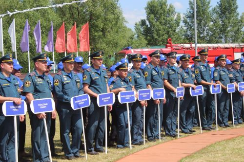 Чутеевская добровольная команда пожарной охраны - лучшая в республике