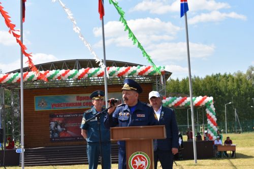 Чутеевская добровольная команда пожарной охраны - лучшая в республике