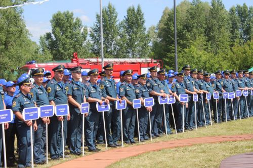Чутеевская добровольная команда пожарной охраны - лучшая в республике