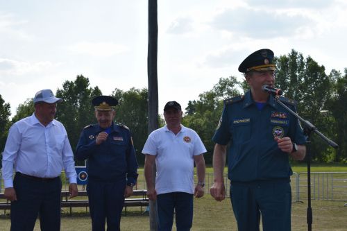 Чутеевская добровольная команда пожарной охраны - лучшая в республике