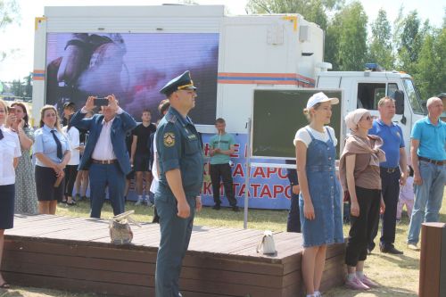 Чутеевская добровольная команда пожарной охраны - лучшая в республике