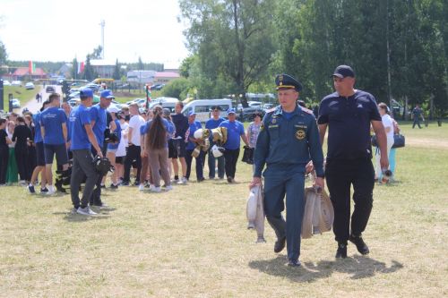 Чутеевская добровольная команда пожарной охраны - лучшая в республике
