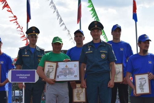Чутеевская добровольная команда пожарной охраны - лучшая в республике