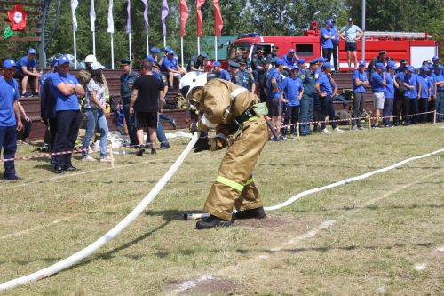 Чутеевская добровольная команда пожарной охраны - лучшая в республике