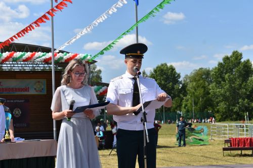 Чутеевская добровольная команда пожарной охраны - лучшая в республике