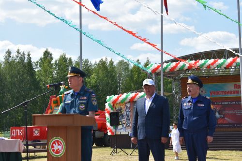 Чутеевская добровольная команда пожарной охраны - лучшая в республике