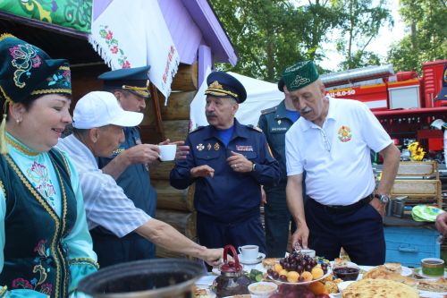 Чутеевская добровольная команда пожарной охраны - лучшая в республике