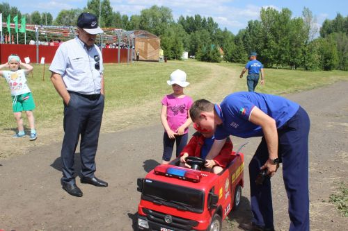 Чутеевская добровольная команда пожарной охраны - лучшая в республике