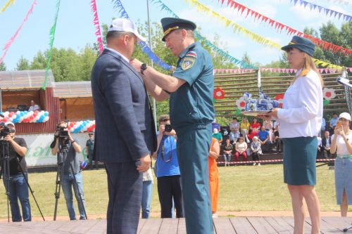 Чутеевская добровольная команда пожарной охраны - лучшая в республике